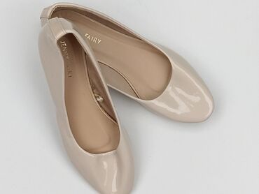 buty damskie na koturnie ccc: Balerinki damskie, rozmiar 38