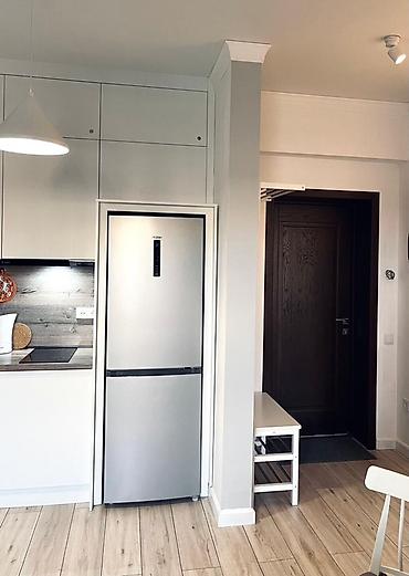 studio apartment: Светлая 1‑к квартира с балконом в современном комплексе. Планировка и — 3
