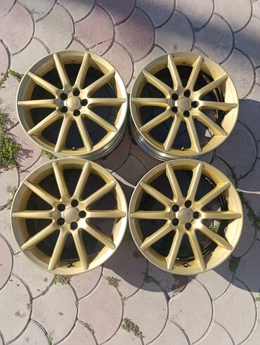 Диски: Литые Диски R 18 Subaru, Комплект, отверстий - 5, Б/у — 3