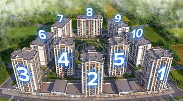 квартиры 7 мкр: 2 комнаты, 84 м², Элитка, 9 этаж, ПСО (под самоотделку)