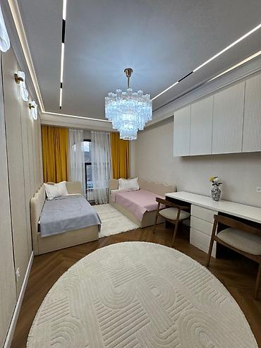 томми: 3 комнаты, 116 м², Асанбай мкр 10 этаж, Дизайнерский ремонт — 3