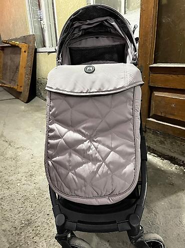 Коляски: Коляска, цвет - Серебристый, Б/у — 3