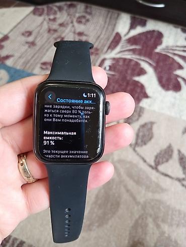apple watch satışı: İşlənmiş, Smart saat, Apple, Sensor ekran, rəng - Qara — 2