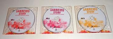 cd disklər: CD "Sanremo Story" Original 3 CD li albom.Albom təzə Avropa — 2