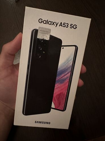 samsun s8: Samsung Galaxy A53 5G, 256 ГБ, цвет - Черный, Отпечаток пальца, Две SIM карты, Face ID