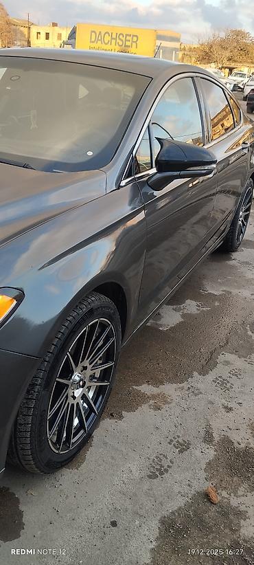 şuşe: Ford Fusion SE sedan 1.5 2015 vin 2016 bu günki gündə heç bir xərc — 9