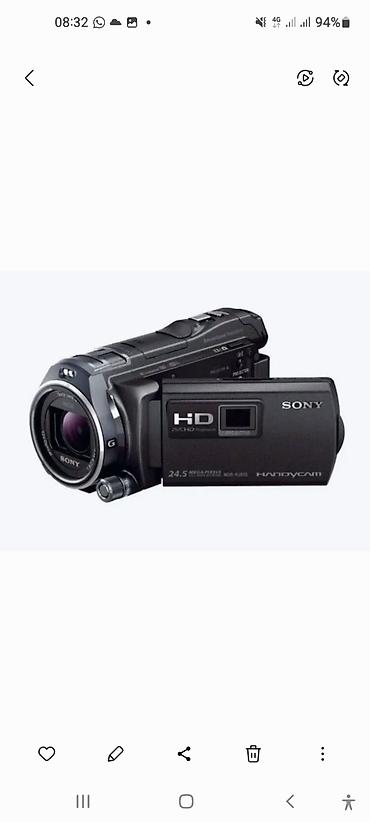 камера видо: Видеокамера Sony Handycam HDR‑PJ810E - Формат записи: HD, AVCHD — 1