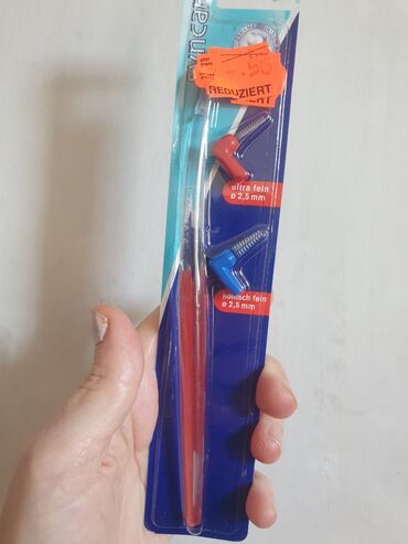 бумажные браслеты: Зубная щетка для чистки между брокетов можно между зубами