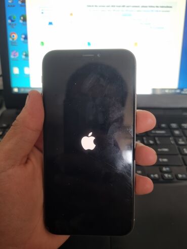 бушные телефоны: IPhone X, Колдонулган, 64 ГБ, Ак