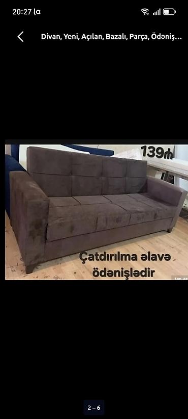 Divanlar: Divan, Yeni, Açılan, Bazalı, Parça, Ödənişli çatdırılma — 1
