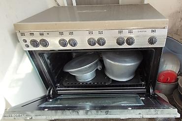 pitiminutka temiri: Ariston qaz/elektrik plitəsi satılır. İşləyir. 4 gözü qaz, 2 gözü — 3