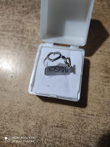 Prstenje: Srebrni prstenovi sa cirkonima – više modela - Model 1: tanji obruč — 10