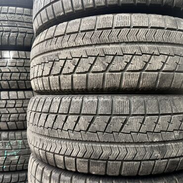 Шины: Шины 215 / 65 / R 16, Зима, Б/у, Пара, Легковые, Япония, Bridgestone