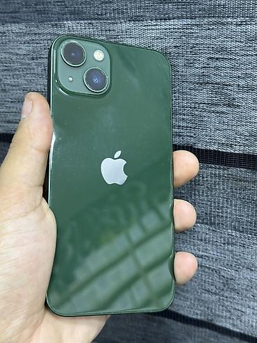 en ucuz macbook: IPhone 13, 128 GB, Yaşıl, Face ID — 1