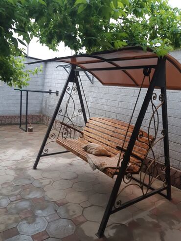продаю мебель из поддонов: Садовые качели