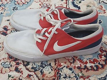 кеды найк: Кеды Nike, низкие, на шнуровке. размер 41.5- 42р. - Модель с — 1