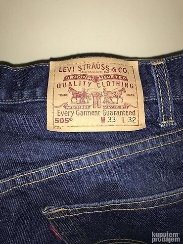 Farmerke: Original LeviS farmerice 33 NOVE 100% cotton Polustruk 45cm — 1