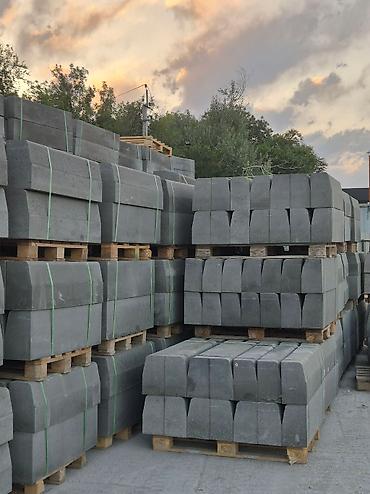 Дорожные бордюры: Дорожный бордюр, Прессованный, Бетонный, Новый — 3