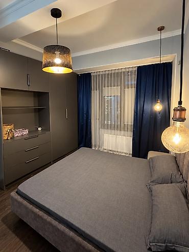 Продажа квартир: 2 комнаты, 54 м², Асанбай мкр Элитка, 11 этаж, Дизайнерский ремонт — 4