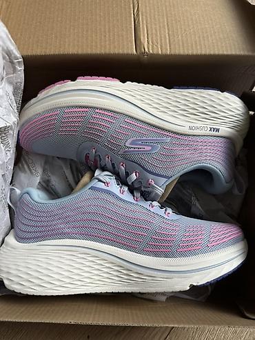 шлепки 35: Кроссовки, 34.5, 35, Skechers, Новый, цвет - Голубой — 2
