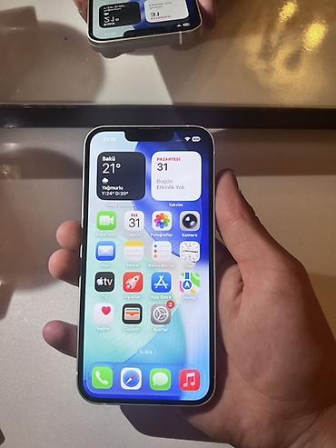 Техника и электроника: IPhone 13, 128 ГБ, Белый, Беспроводная зарядка — 3