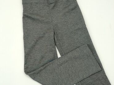 spodnie materiałowe czarne: Spodnie materiałowe, Tu, 8 lat, 128, stan - Bardzo dobry