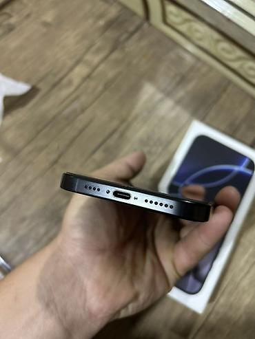компьютеры новые: IPhone 16 Pro Max, Б/у, 256 ГБ, Черный, Коробка, 93 % — 8