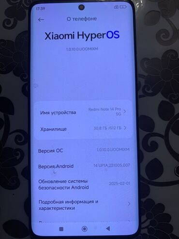 бу редми 9: Redmi, Redmi Note 14 Pro, 512 ГБ, түсү - Кызгылт көк, 2 SIM, eSIM