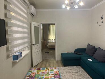 газ городок бишкек в Кыргызстан | Долгосрочная аренда квартир: 45 м², 2 комнаты, Свежий ремонт Без мебели