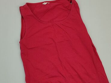 czerwona bluzki z krótkim rękawem: Bluzka Damska, M, stan - Dobry