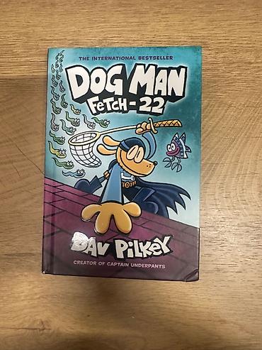 manqa: Məhsul: “Dog Man” komiks/qravl roman seriyası – Dav Pilkey Təsvir: - — 9