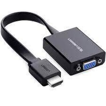 Другие аксессуары для мобильных телефонов: Конвертер UGREEN, HDMI на VGA Adapter (40248) Материал штекера Пластик