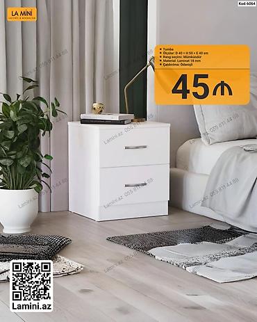 Tumbalar: LA MINI tumbası - Model: Kod 6064 - Ölçülər: Dərinlik 40 sm × — 1