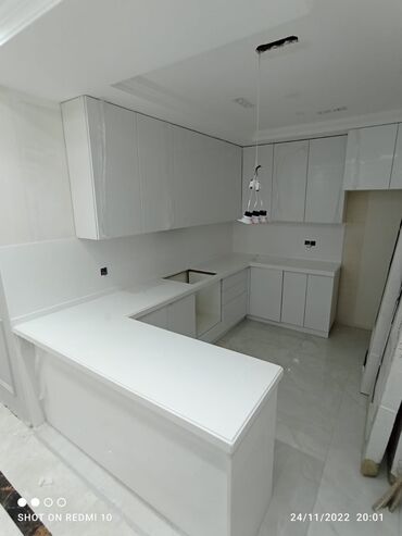 Sifarişlə mətbəx mebeli: Mərmər Suni tokme mərmər, Her cur Mərmərlerin sifarish qebulu — 5