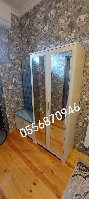 Dolablar: Yeni, Açılan, 2 qapılı Düz dolab, Dəhliz dolabı, Azərbaycan — 8