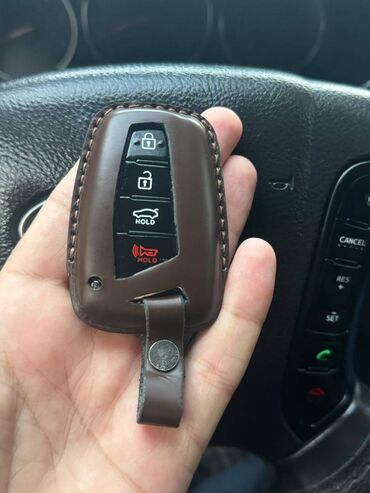 Açar üçün brelok və çexol: Salam aleyküm təmiz deriden hazırlanmış açar qabları, sifariş qəbul — 4