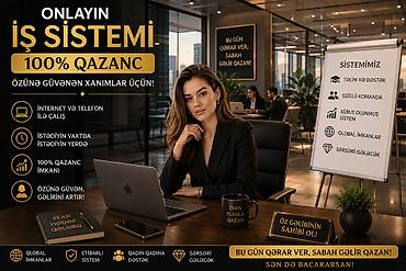 berber isi axtariram: Onlayn İş Sistemi – özünə güvənən xanımlar üçün Xüsusiyyətlər: - — 1
