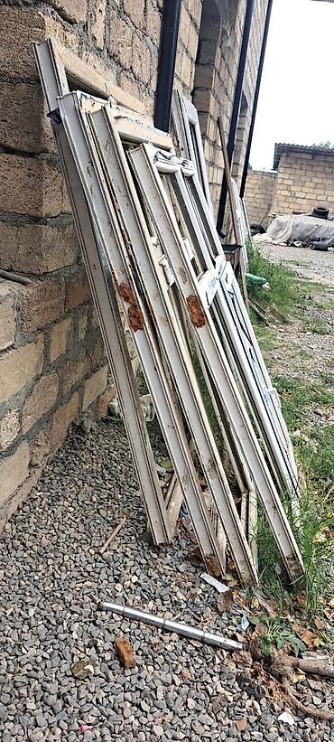 Plastik pəncərələr: İşlənmiş İkiqat şüşə paketi Plastik pəncərə, Еni: 120 sm, Uzunluğu: 170 sm — 9