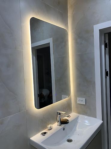 Зеркала: ЗЕРКАЛО С ПОДСВТЕКОй. Доступные цены, краткие сроки изготовления at lalafo.kg — 9 Зеркала: ЗЕРКАЛО С ПОДСВТЕКОй. Доступные цены, краткие сроки изготовления — 9