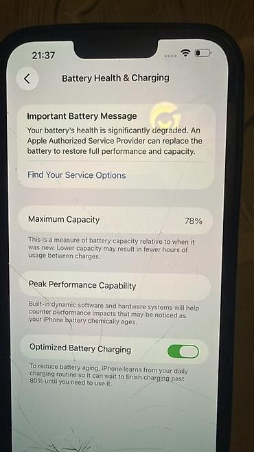 iphone 13 pro max islənmis: IPhone 13 Pro Max, 128 GB, Gümüşü, Face ID — 6