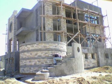 Fasad işləri: Shalale,cay,gol,ere dosheme,xasarlara ve evin fasadina tebii ve tokme — 25