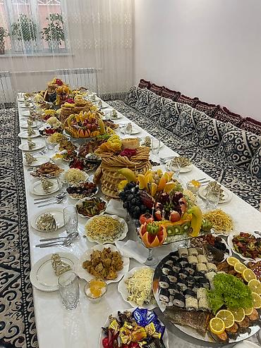 Выездные банкеты: Выездные банкеты | Посудомойки, Повара | Фуршетный стол — 41