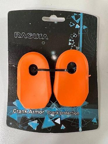 трансмитер: Защита шатунов Ragusa Crank Armor (Оранжевый) Комплект защитных — 1