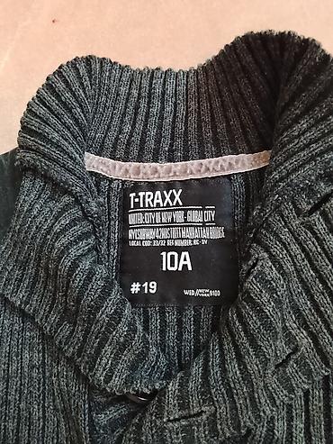 en ucuz forma: Uşaq sviteri – T‑TRAXX, ölçü 10A - Rəng: tünd boz/qartalmış qara — 2