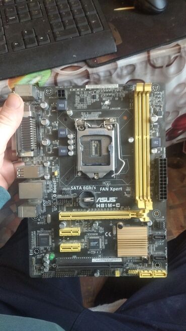 оперативная память 8 гб ddr3: Материнская плата, Б/у, Asus, LGA1150, Mini-ATX, Для ПК