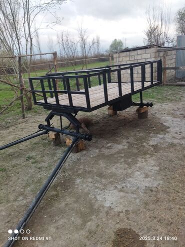 Qoşqular: Taxta döşəməli, metal konstruksiyalı qoşqu. Kənd təsərrüfatı işləri lalafo.az -da Qoşqular: Taxta döşəməli, metal konstruksiyalı qoşqu. Kənd təsərrüfatı işləri