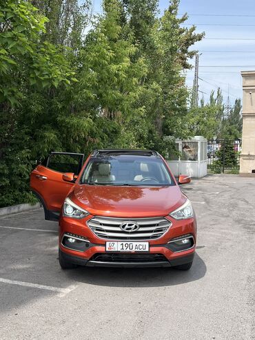 Hyundai: Hyundai Santa Fe: 2016 г., 2.4 л, Автомат, Бензин, Кроссовер