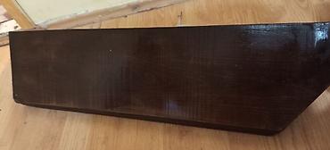 Police: Drvena zidna polica sa konzolama - Materijal: puno drvo — 10