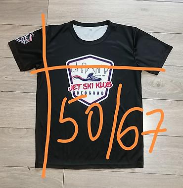 marks: Sportska majica – Jet Ski Klub Beograd - Crna kratkorukavna sportska — 7