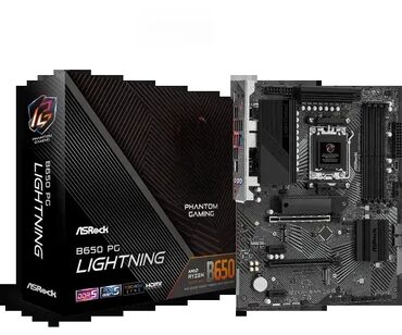 second hand phone shop near me: Brand: ASRock |x|x Model: MB AM5 ASRock B650 PG LIGHTNING
